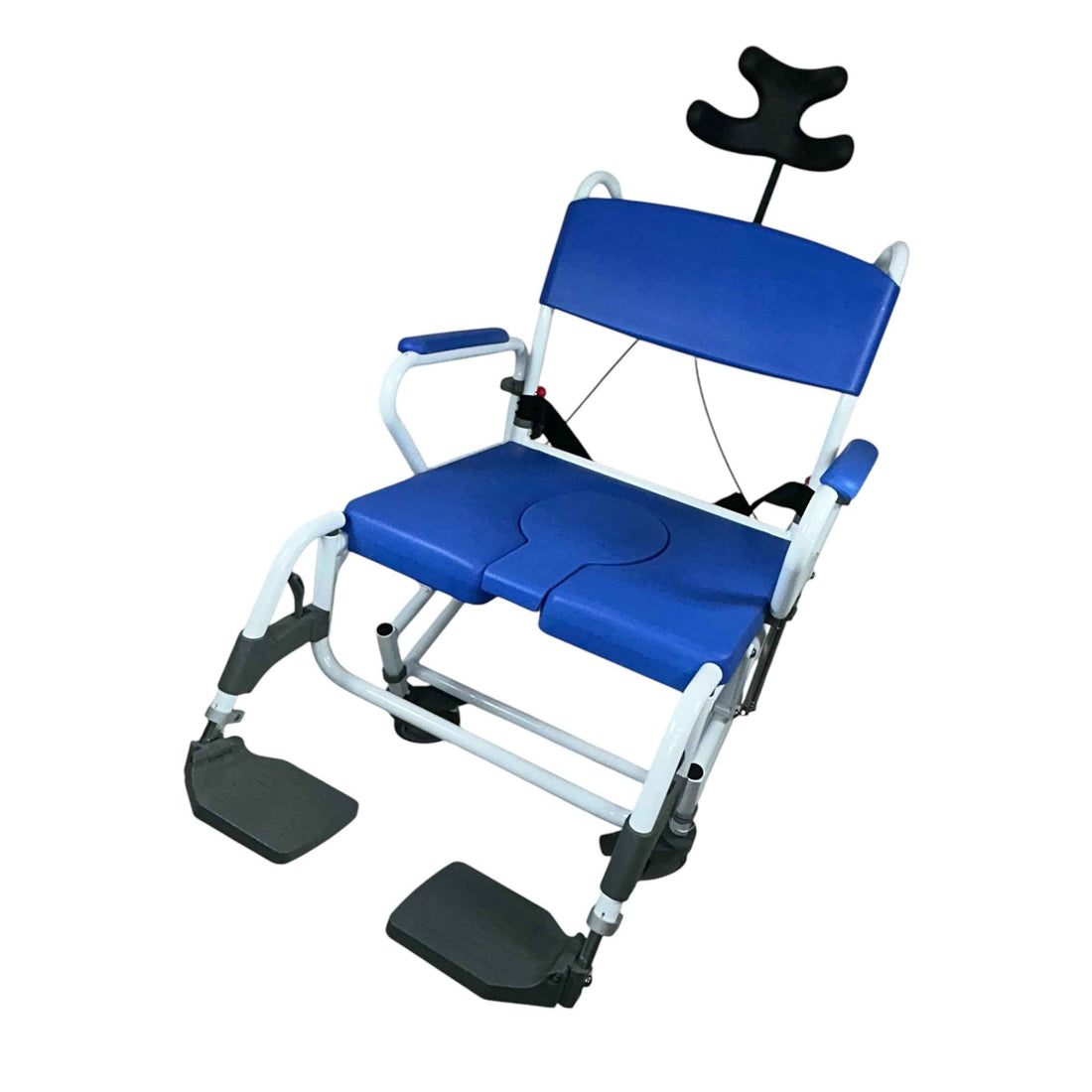 Healthline EZee Life 198 Bariatric Tilt-in-Space Shower Commode Chair - 440 lb. Capacity