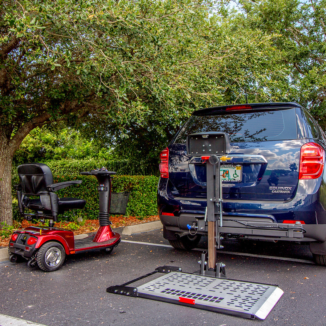 Freedom Mobility CGM350S Automatic Scooter Lift - 350 lb. Capacity with Locking System