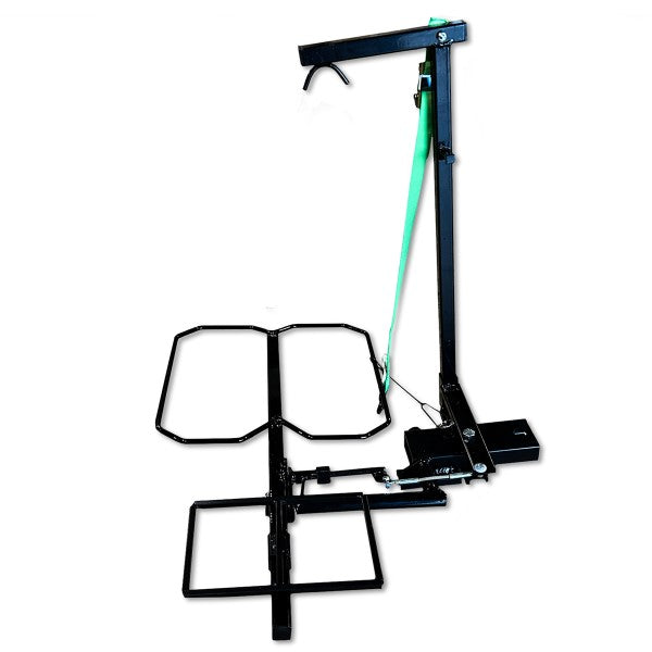 Tilt 'n' Tote Manual Folding Wheelchair Carrier - 100 lb. Capacity
