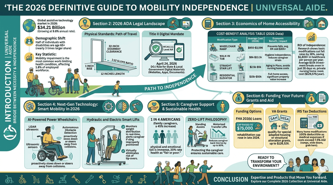 The 2026 Definitive Guide to Mobility Independence | Universal Aide