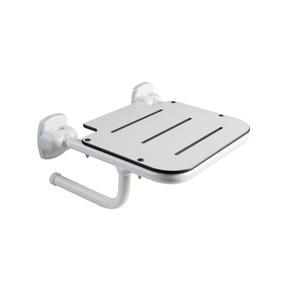 Ponte Giulio 22.5" Single Folding HPL Shower Seat - G25JDS21 (331 lb Capacity, ADA Compliant)