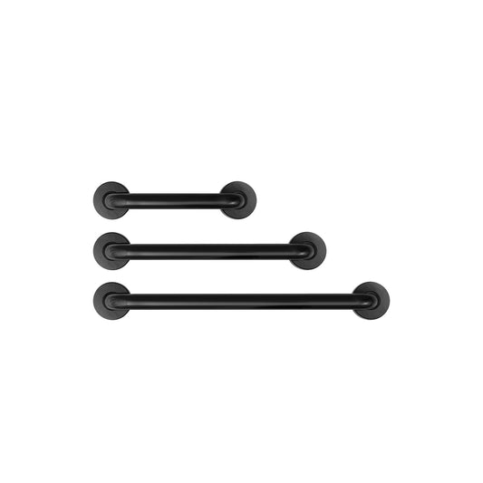 Ponte Giulio Basic Home Vinyl Coated Grab Bar Set of 3 (16", 24", 32") - W25TCS02 (ADA Compliant)
