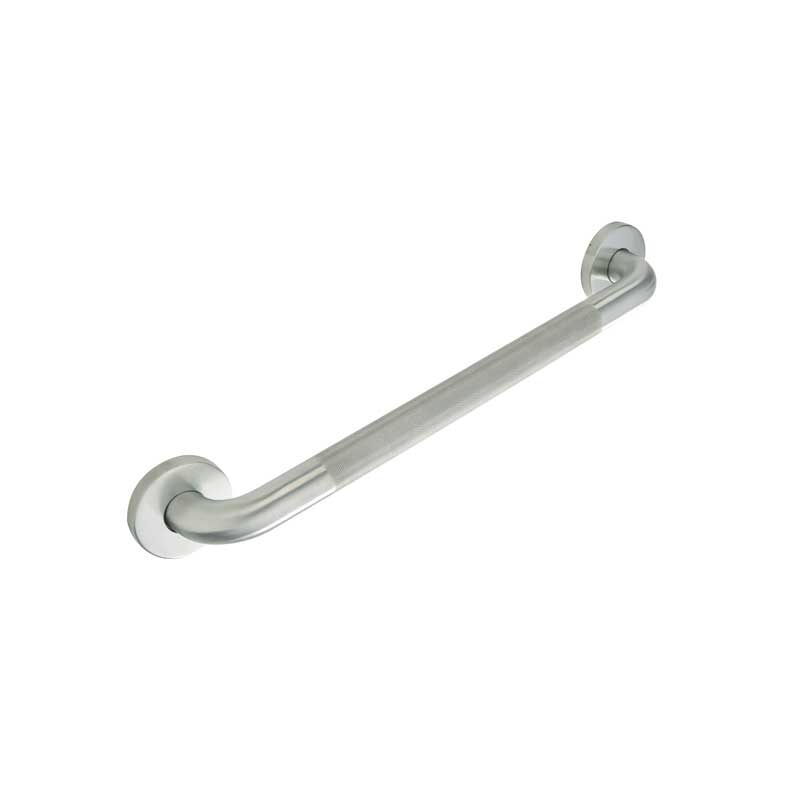 Ponte Giulio Peened Stainless Steel Straight Grab Bar - G57UAS Series (450 lb Capacity, ADA Compliant)