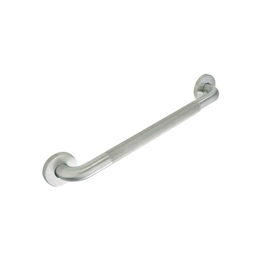 Ponte Giulio Peened Stainless Steel Straight Grab Bar - G57UAS Series (450 lb Capacity, ADA Compliant)