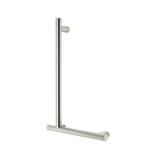Ponte Giulio Prestigio Plus 16" x 24" L-Shaped Grab Bar - G18UBL45 / G18UBR45 (450 lb Capacity, ADA Compliant)