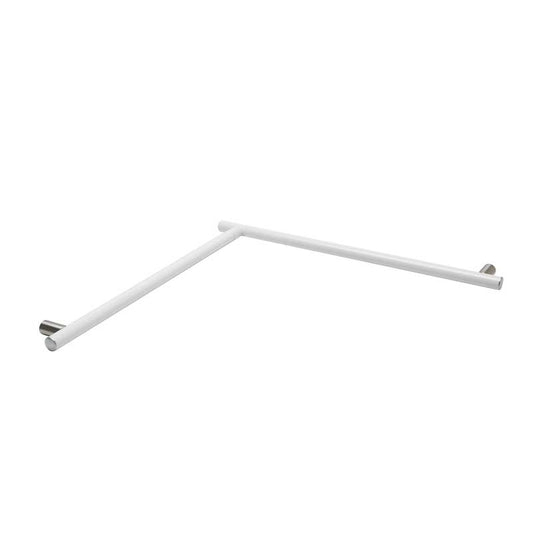 Ponte Giulio Prestigio Plus 36" x 36" Corner Grab Bar - G18UBS41 (331 lb Capacity, ADA Compliant)