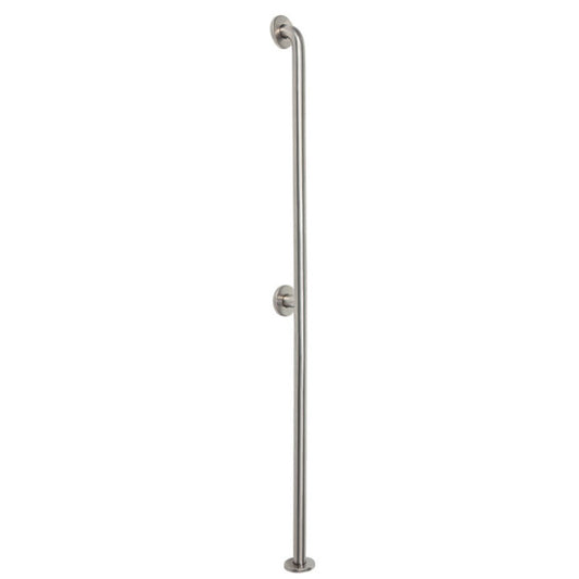 Ponte Giulio 52" Extra Long Stainless Steel Wall and Floor Mount Grab Bar - G55JAS13 (331 lb Capacity, ADA Compliant)