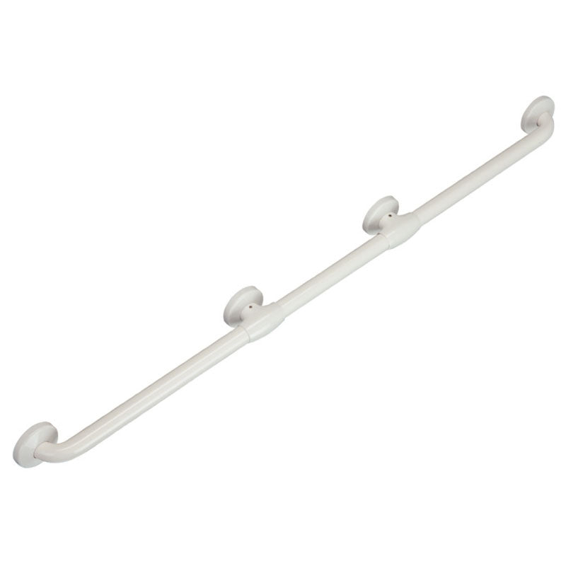 Ponte Giulio Bariatric 1,000+ lb Capacity Antimicrobial Vinyl Coated Straight Grab Bar - G02JAS Series (ADA Compliant)