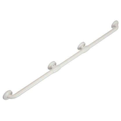 Ponte Giulio Bariatric 1,000+ lb Capacity Antimicrobial Vinyl Coated Straight Grab Bar - G02JAS Series (ADA Compliant)