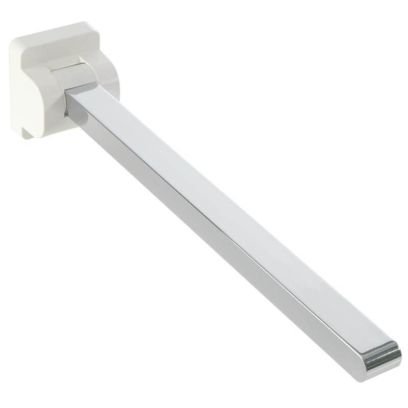 Ponte Giulio HUG 24" Removable Folding Grab Bar - G18JCS07 (331 lb Capacity, ADA Compliant)