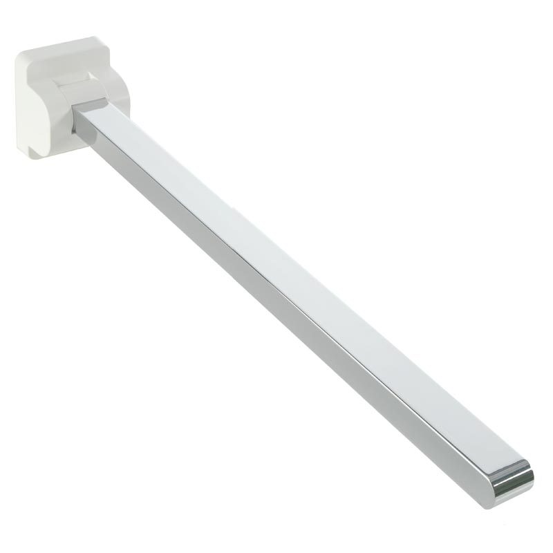 Ponte Giulio HUG 28" Removable Folding Grab Bar - G18JCS08 (331 lb Capacity, ADA Compliant)