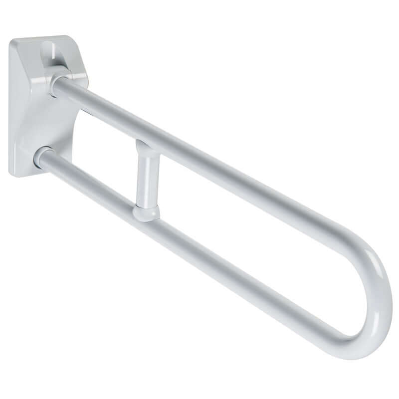 Ponte Giulio 33.5" Antimicrobial Vinyl Coated Folding Grab Bar - G41JCS47 (265 lb Capacity, ADA Compliant)