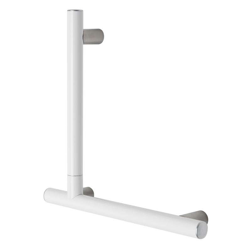 Ponte Giulio Prestigio Plus 16" x 16" L-Shaped Grab Bar - G18UBL44 / G18UBR44 (450 lb Capacity, ADA Compliant)