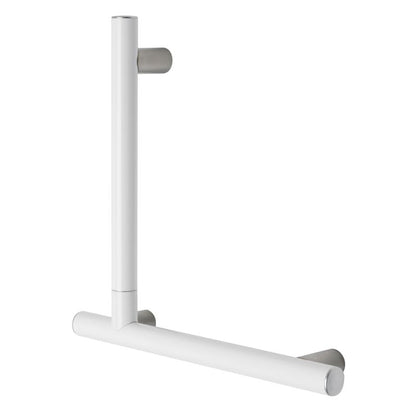 Ponte Giulio Prestigio Plus 16" x 16" L-Shaped Grab Bar - G18UBL44 / G18UBR44 (450 lb Capacity, ADA Compliant)
