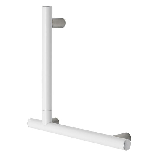 Ponte Giulio Prestigio Plus 16" x 16" L-Shaped Grab Bar - G18UBL44 / G18UBR44 (450 lb Capacity, ADA Compliant)