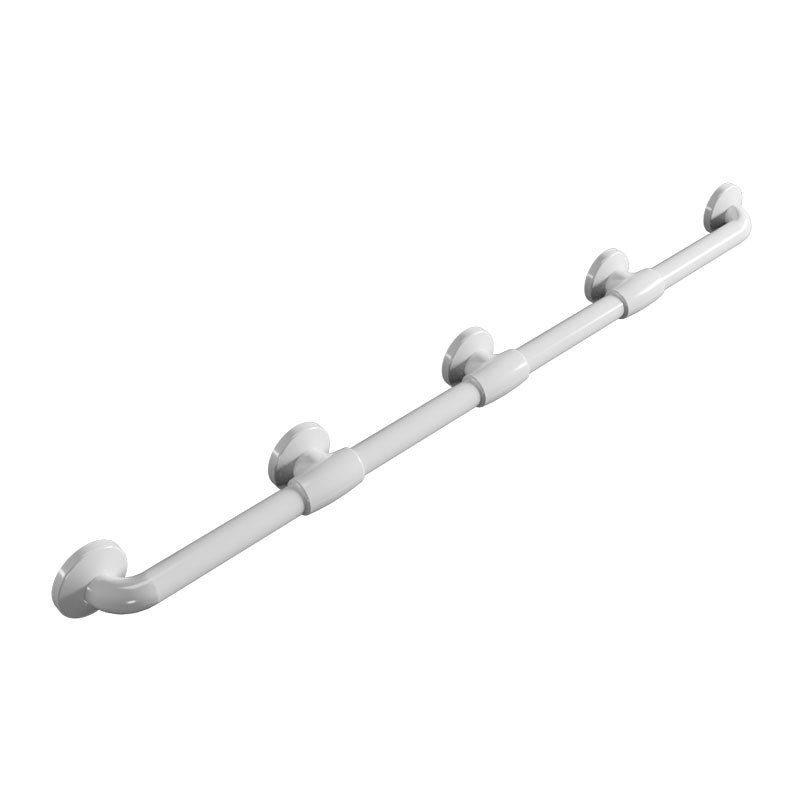 Ponte Giulio Bariatric 1,000+ lb Capacity Antimicrobial Vinyl Coated Straight Grab Bar - G02JAS Series (ADA Compliant)