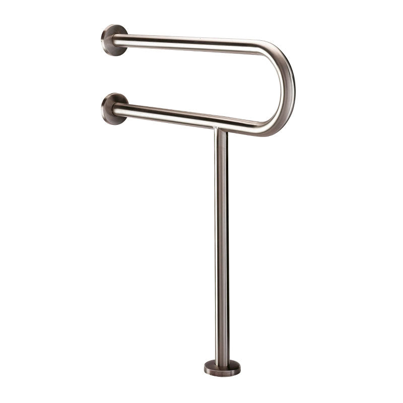 Ponte Giulio 24" Stainless Steel Wall and Floor Mount Support Grab Bar - G56JCS03 (265 lb Capacity, ADA Compliant)