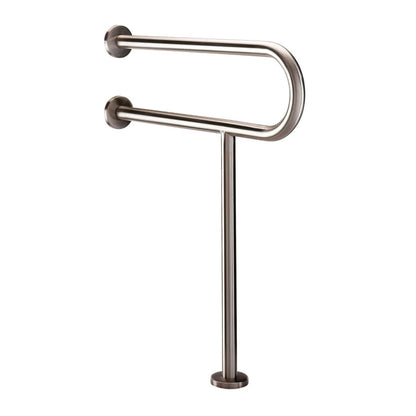 Ponte Giulio 24" Stainless Steel Wall and Floor Mount Support Grab Bar - G56JCS03 (265 lb Capacity, ADA Compliant)