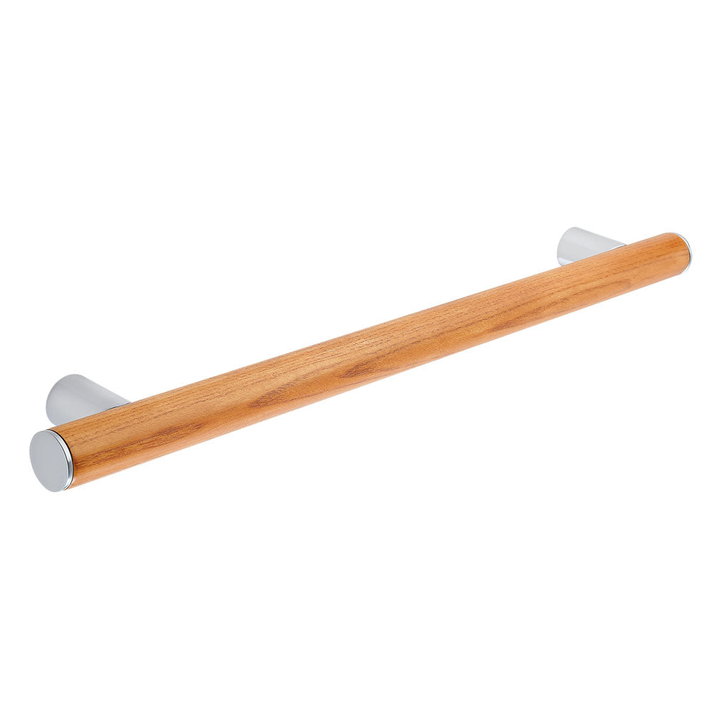 Ponte Giulio Real Ash Wood Grab Bar & Hand Rail (18") - G13UAS (ADA Compliant)