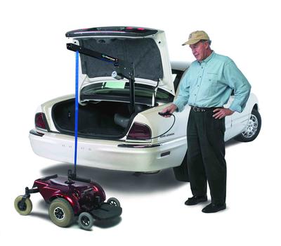 Harmar AL055 Economy Inside Hoist Lift - 200 lb. Capacity for Scooters & Wheelchairs