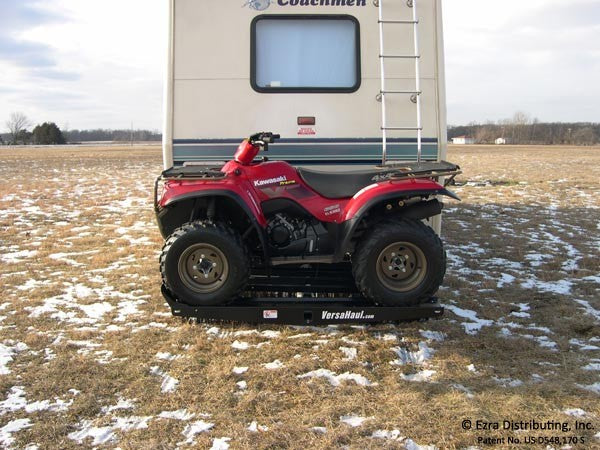 VersaHaul VH-90 RO Heavy-Duty ATV and Go-Kart Hitch Carrier with Loading Ramp