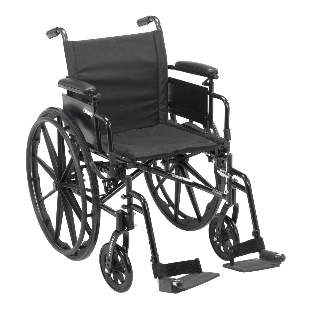 Drive Cruiser X4 Wheelchair | Ultra-Lightweight, Adjustable Axle, 300 lbs Capacity