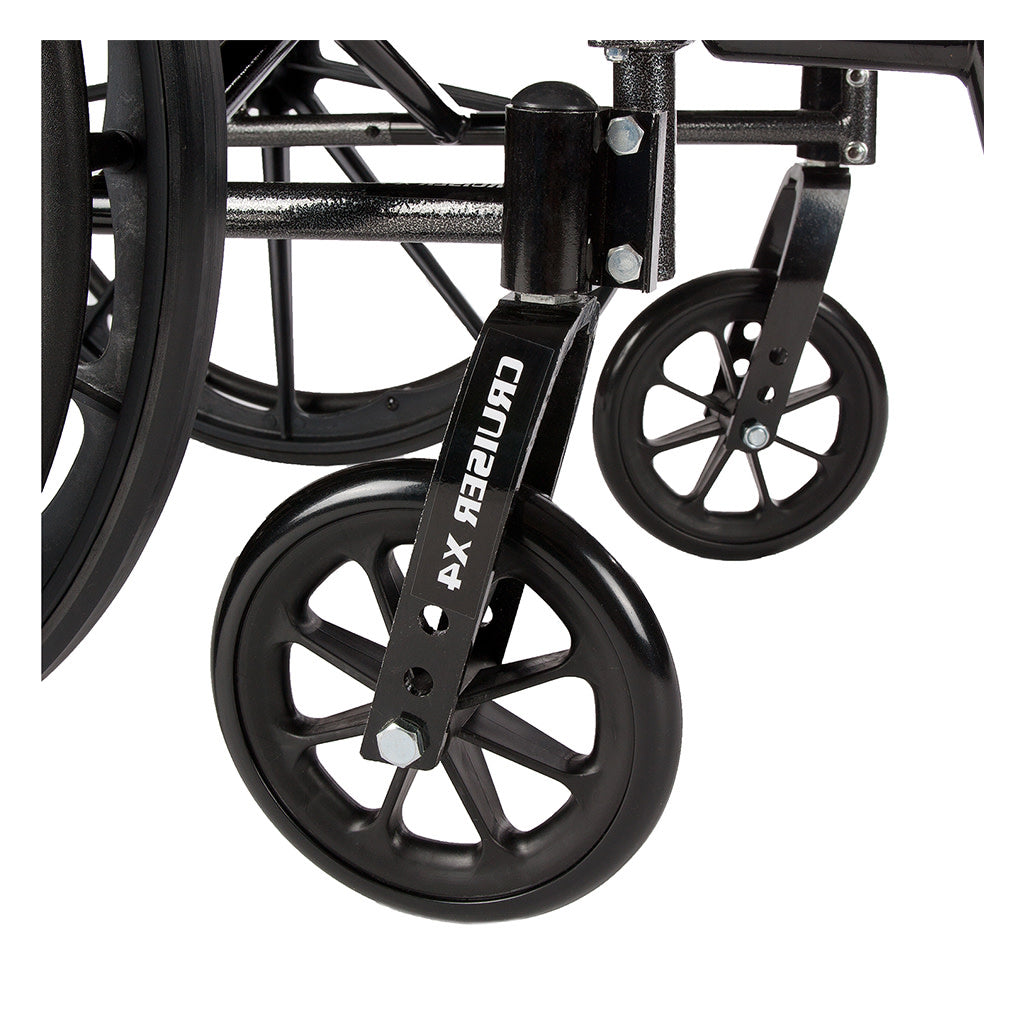 Drive Cruiser X4 Wheelchair | Ultra-Lightweight, Adjustable Axle, 300 lbs Capacity