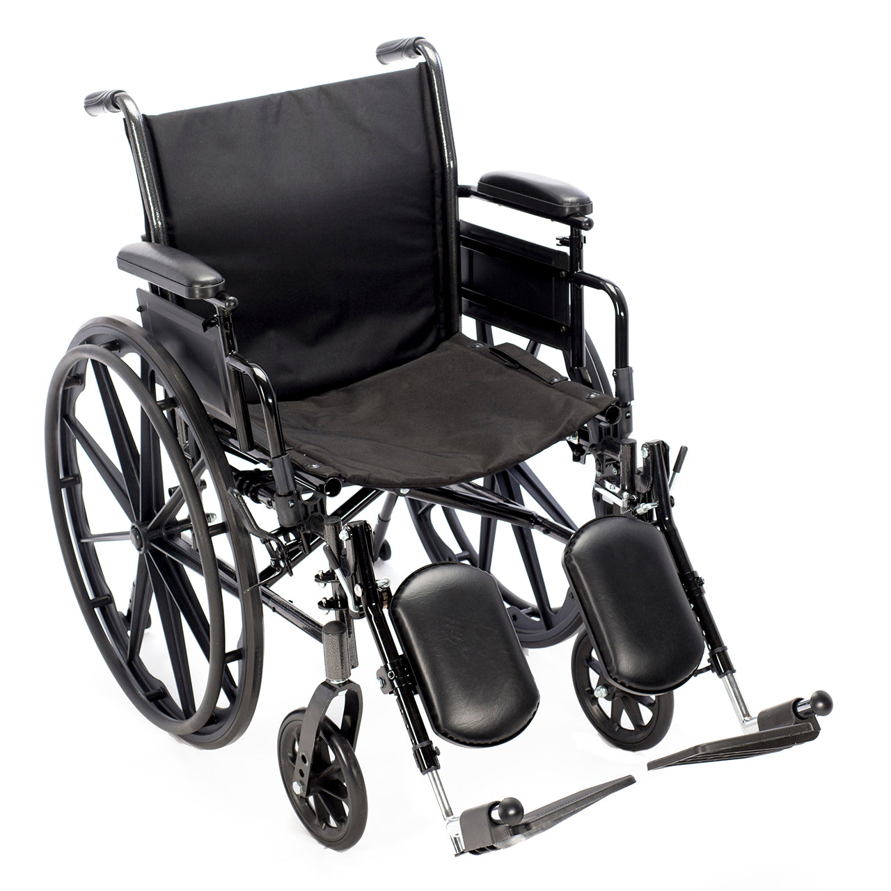 ProHeal Chariot III K3 Lightweight Folding Wheelchair | Dual Axle, Hemi-Adjustable, 300 lbs Capacity
