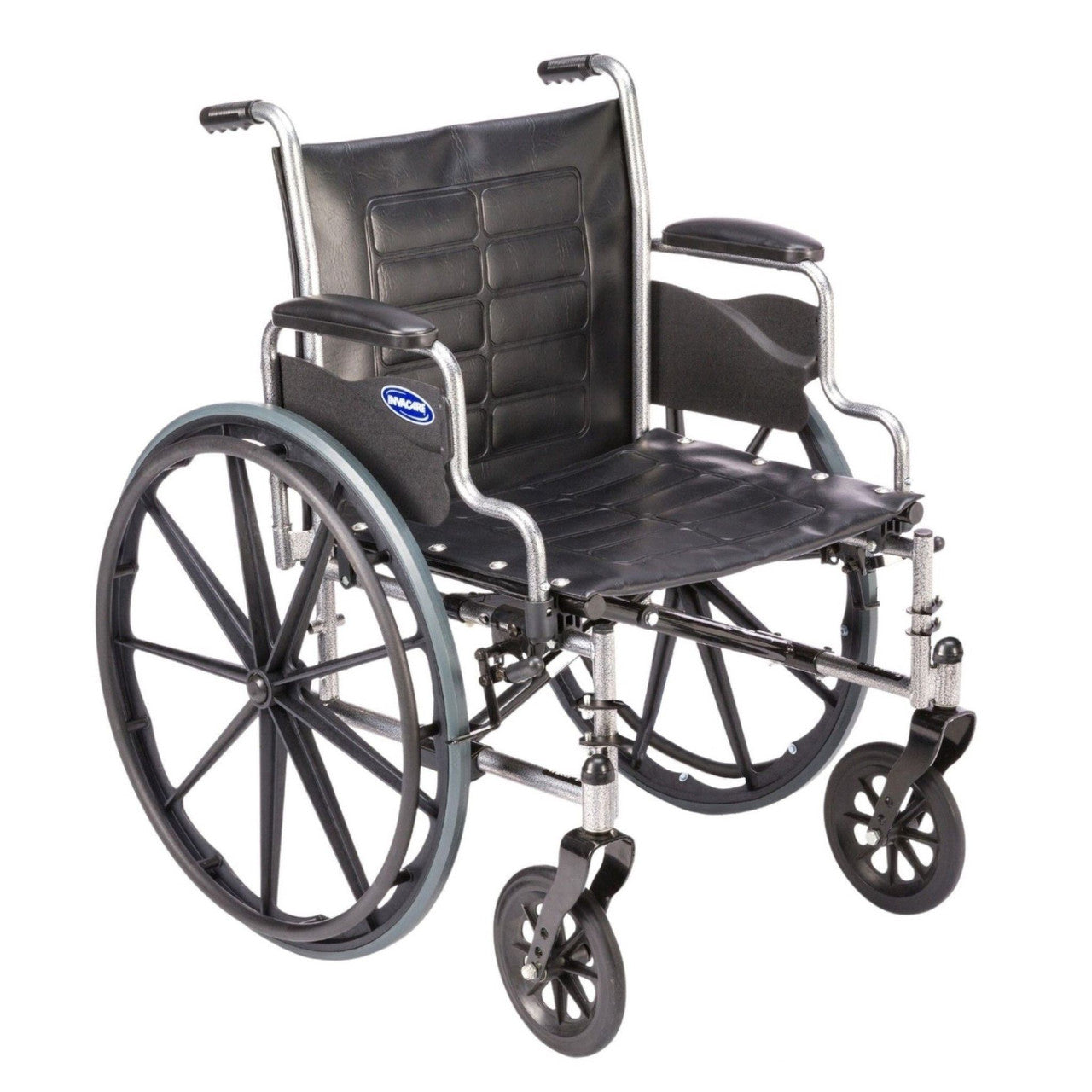 Invacare Tracer EX2 Wheelchair | 250 lbs Capacity, Five Year Frame Warranty, Hemi Dual Axle Design