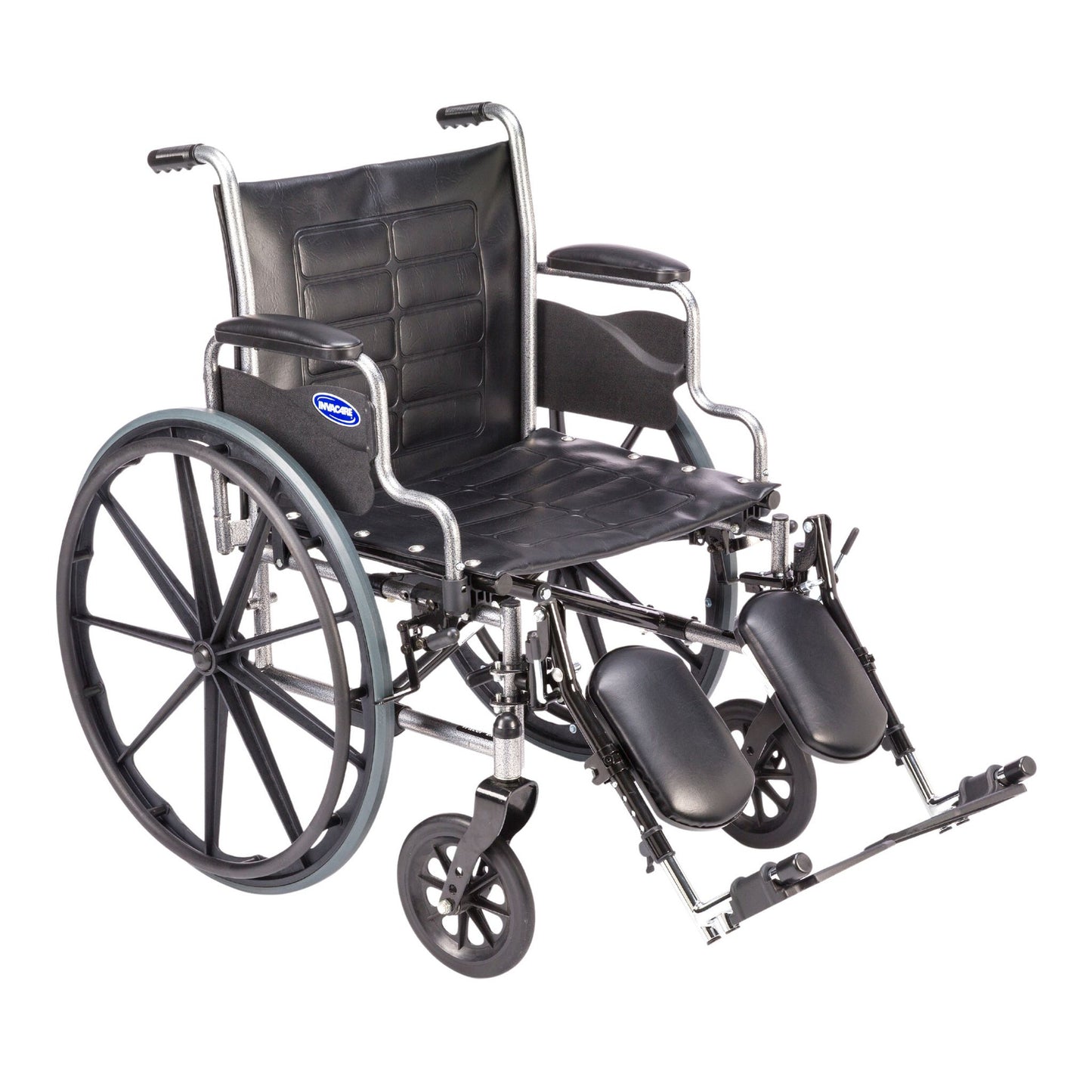 Invacare Tracer EX2 Wheelchair | 250 lbs Capacity, Five Year Frame Warranty, Hemi Dual Axle Design
