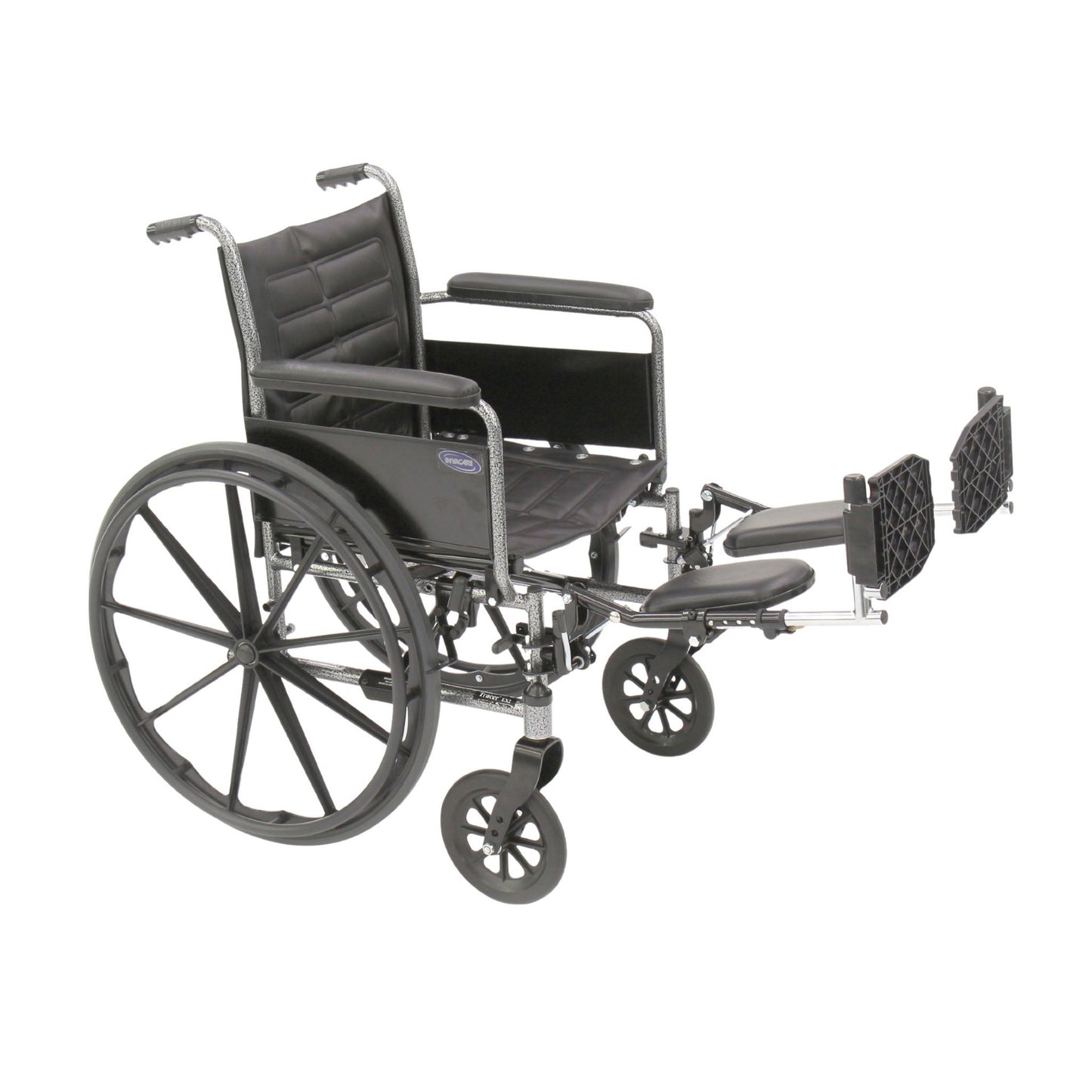 Invacare Tracer EX2 Wheelchair | 250 lbs Capacity, Five Year Frame Warranty, Hemi Dual Axle Design
