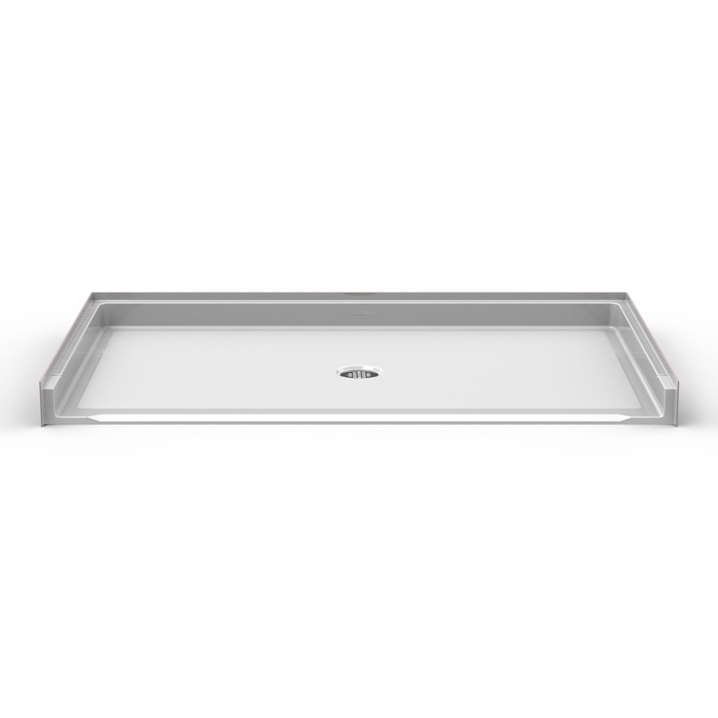 64x38 Code Compliant Shower Pan P26438A (ADA & California Title 24 Compliant)