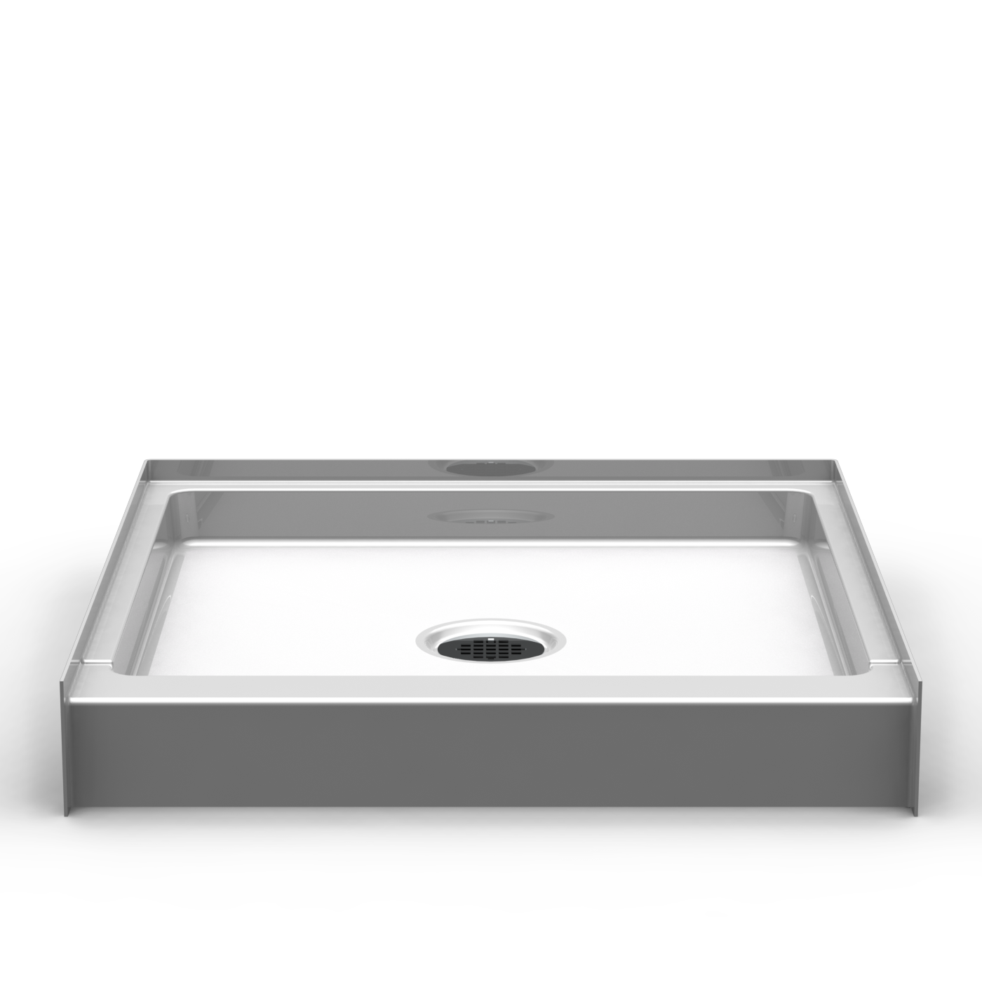 30x30 Curbed Shower Pan P3030.V2 (ANSI Compliant Curbed Base)