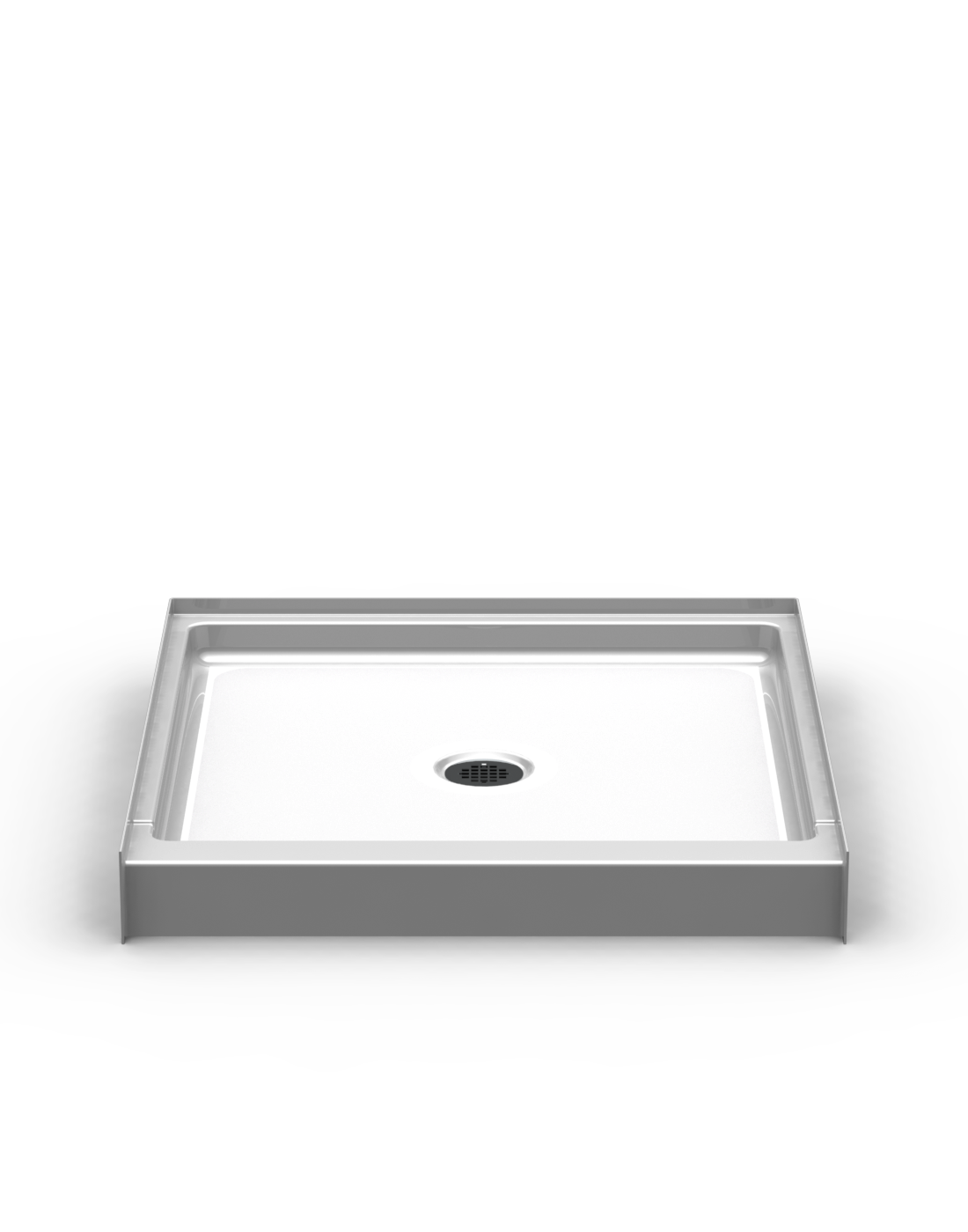 36x36 Curbed Shower Pan P3636.V2 (ANSI Compliant Curbed Base)