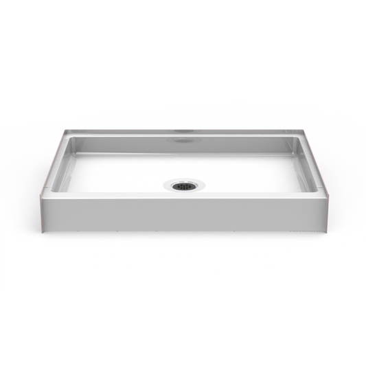 48x36 Curbed Shower Pan P4836.V2 (ANSI Compliant Curbed Base)