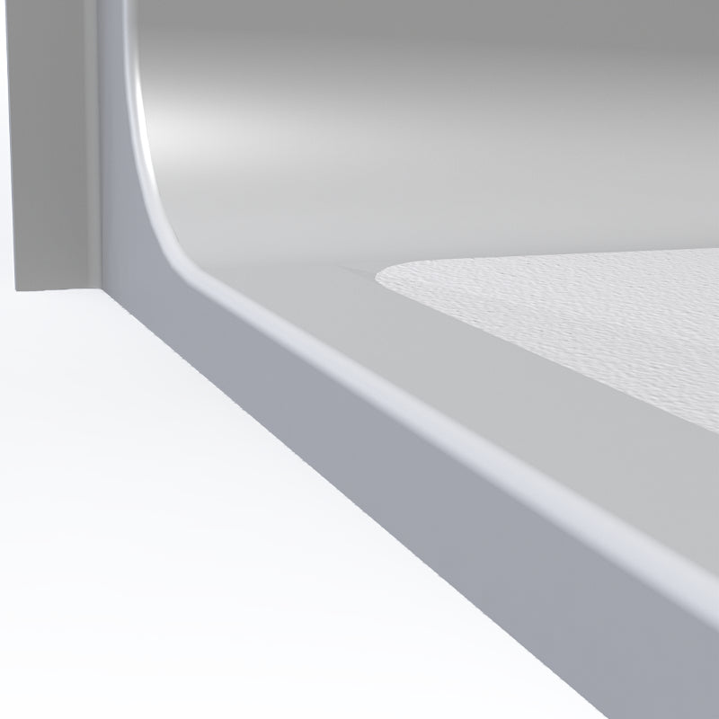48x48 Barrier Free Corner Shower Pan PC4848B.V2 (ANSI Compliant Double-Entry)
