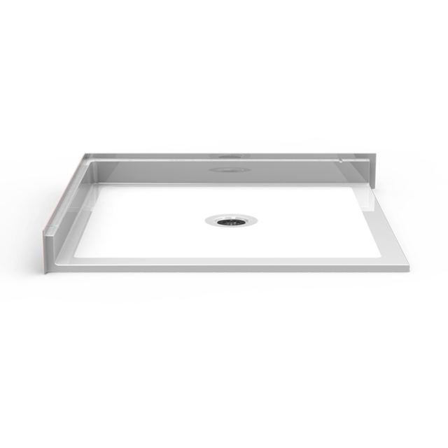 48x48 Barrier Free Corner Shower Pan PC4848B.V2 (ANSI Compliant Double-Entry)