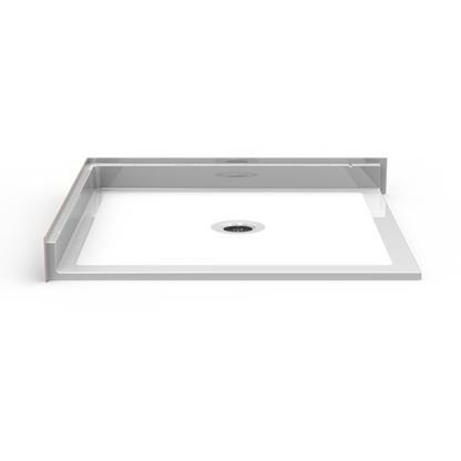 48x48 Barrier Free Corner Shower Pan PC4848B.V2 (ANSI Compliant Double-Entry)