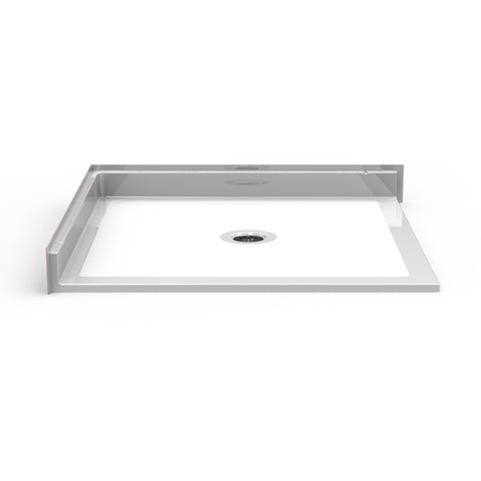 48x48 Barrier Free Corner Shower Pan PC4848B.V2 (ANSI Compliant Double-Entry)