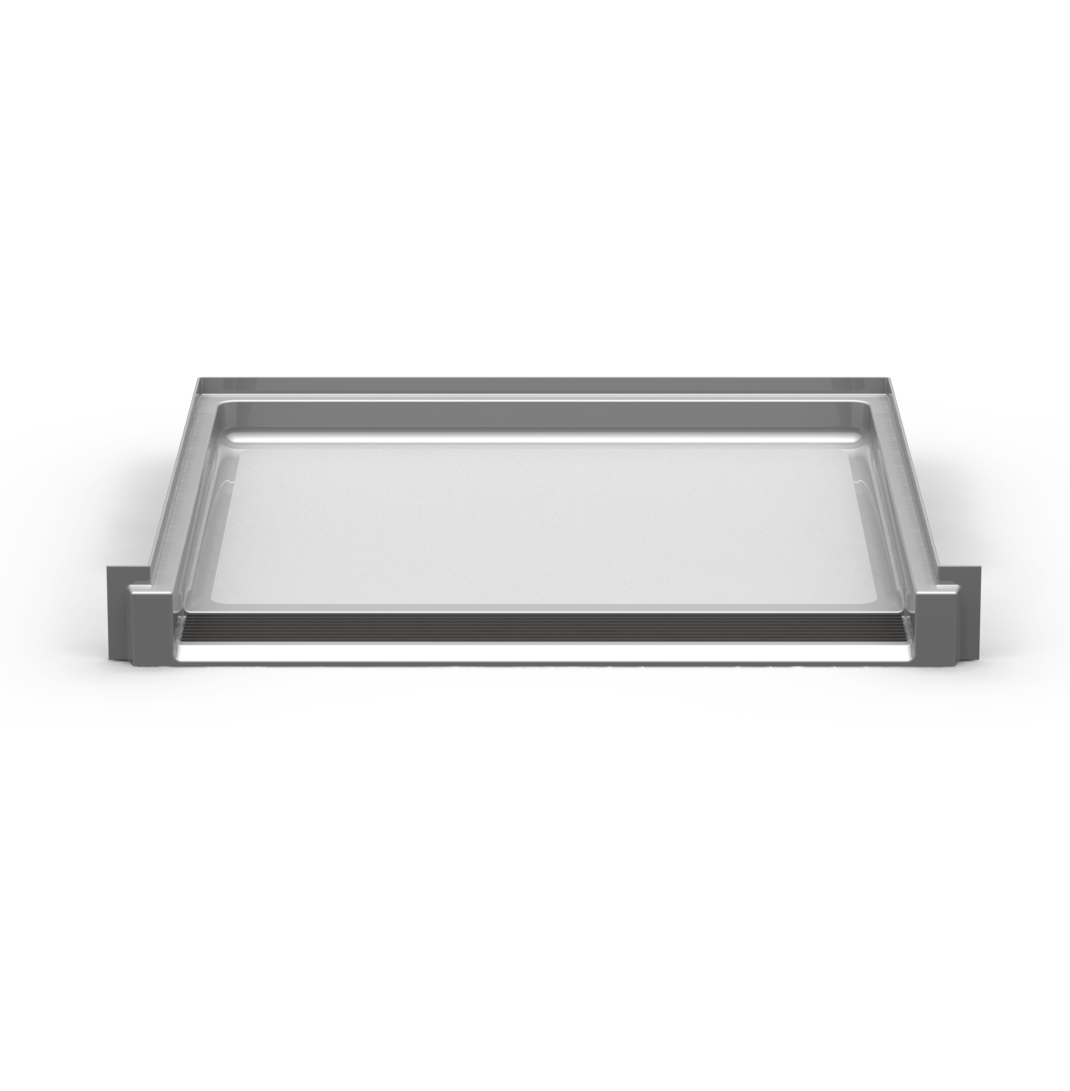 42x38 Code Compliant Shower Pan P24238AFT.V3 (ADA & California Title 24 Compliant)