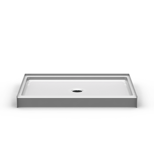 48x32 Curbed Shower Pan P4832.V2 (ANSI Compliant Curbed Base)