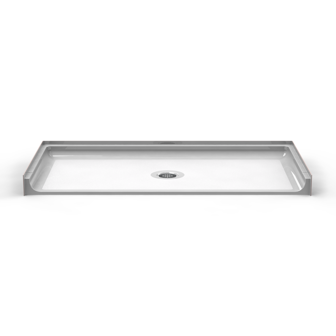 63x33 Code Compliant Shower Pan P26333A.V2 (ADA Roll-In Compliant)