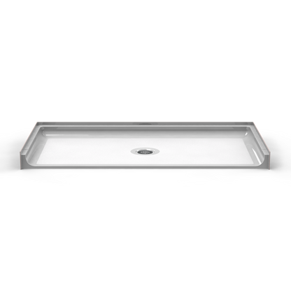 63x33 Code Compliant Shower Pan P26333A.V2 (ADA Roll-In Compliant)