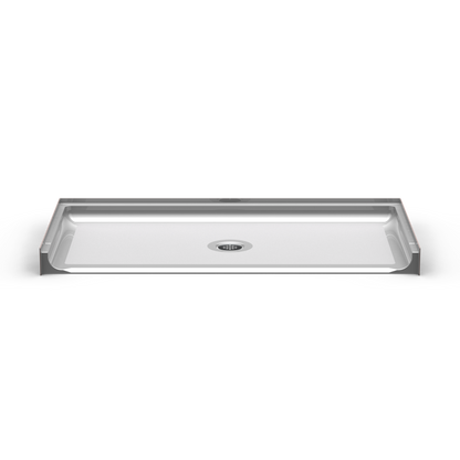 63x33 Code Compliant Shower Pan P26333A.V2 (ADA Roll-In Compliant)