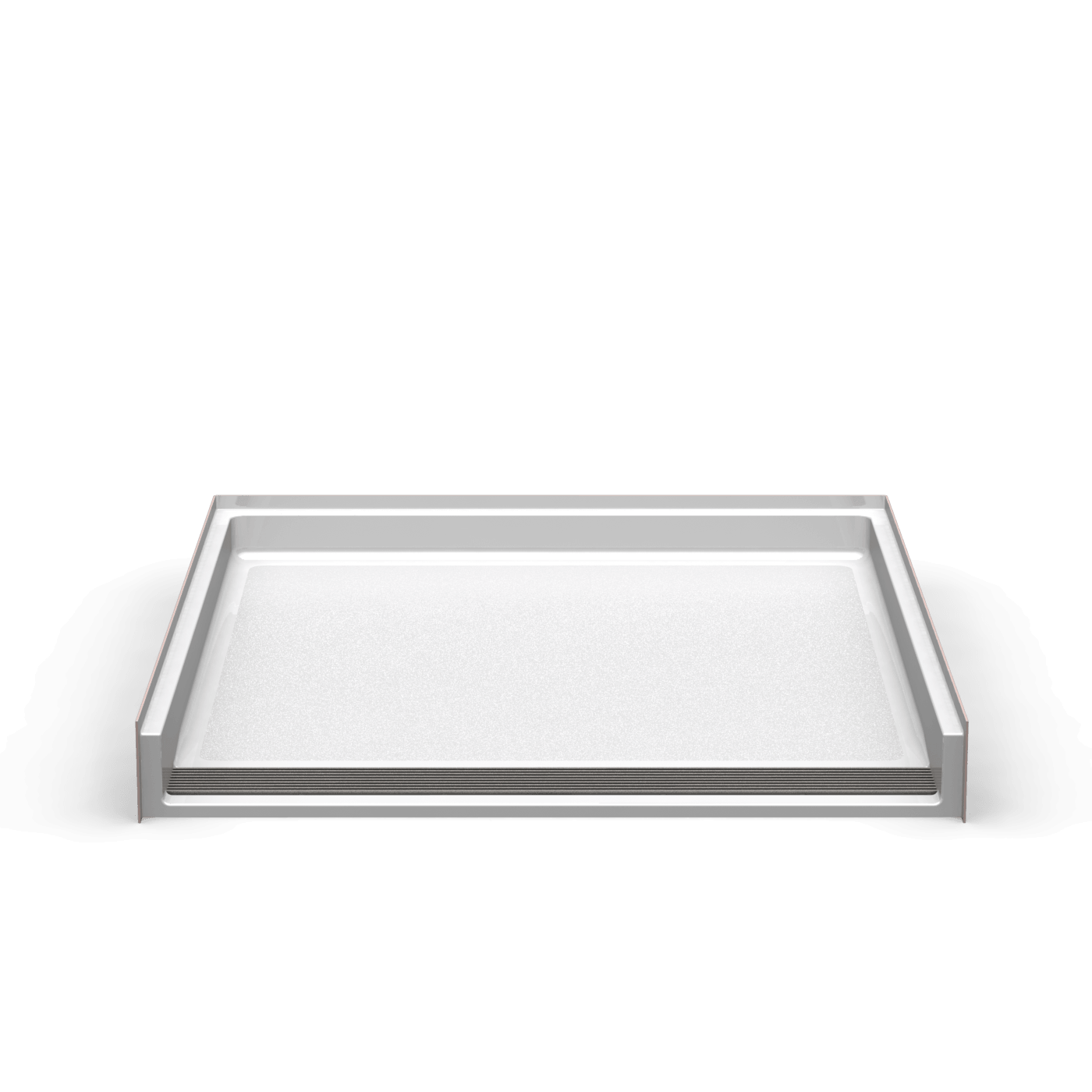 45x50 Code Compliant Shower Pan P24550BFT.V3 (Front Trench Drain)