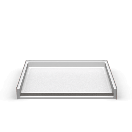 45x50 Code Compliant Shower Pan P24550BFT.V3 (Front Trench Drain)