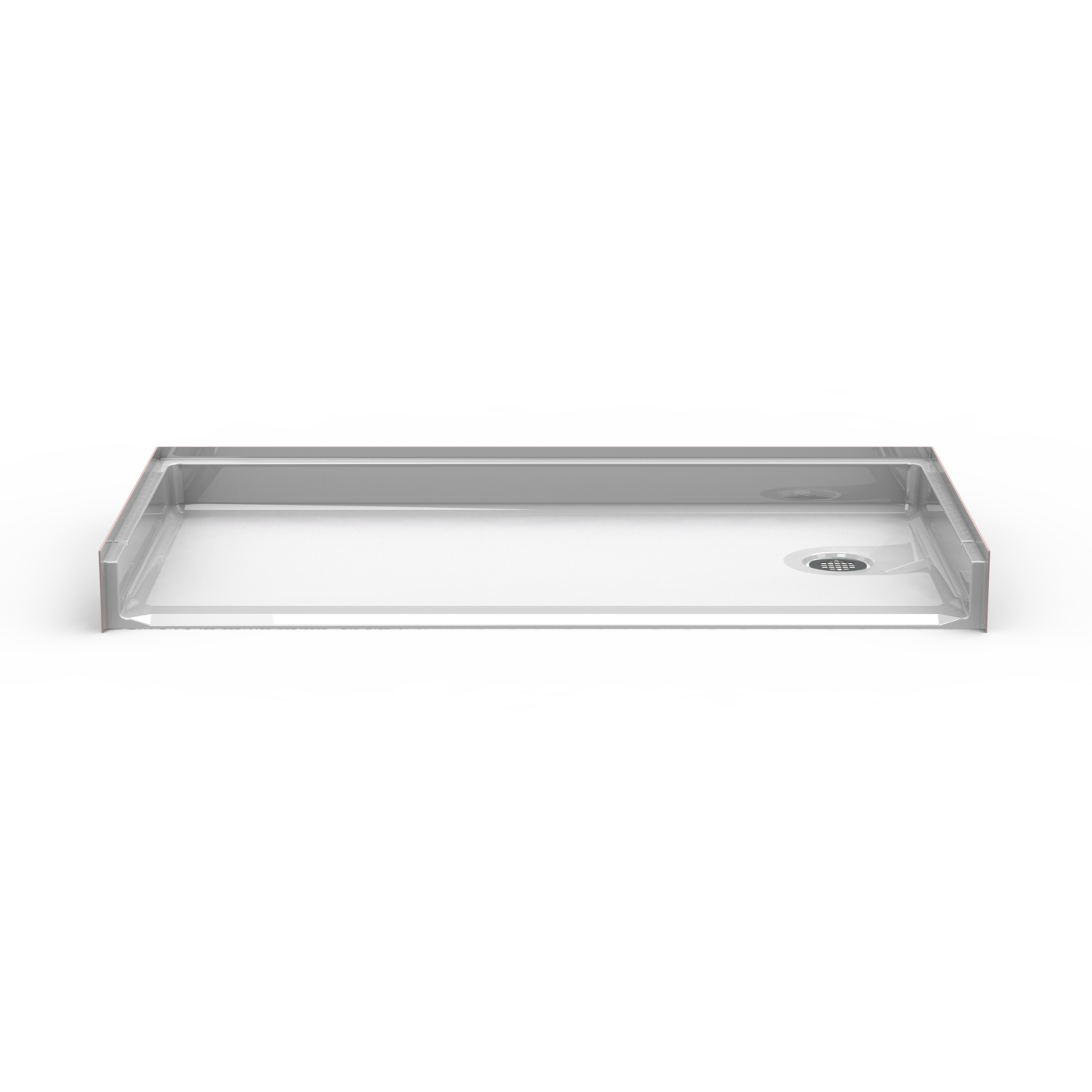 60x36 Barrier Free Shower Pan P6036E (Left/Right End Drain)