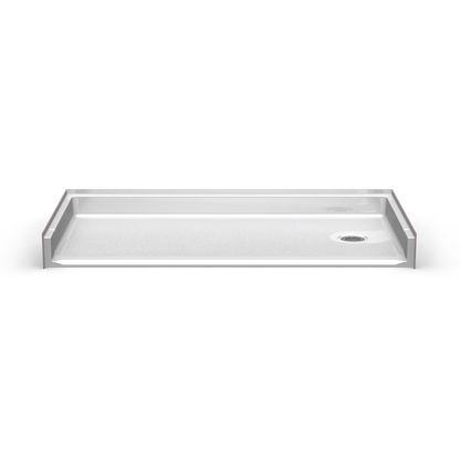 60x34 Barrier Free Shower Pan P6034E (Left/Right End Drain)