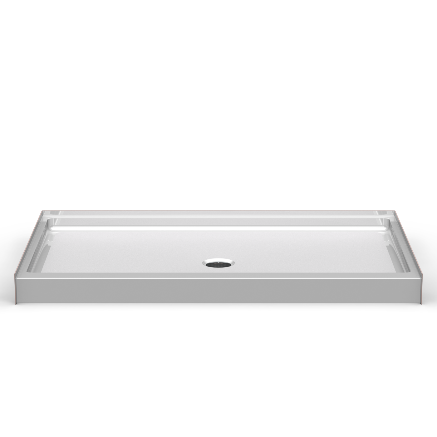 63x37 Curbed Shower Pan P6337.V2 (ANSI B Compliant)