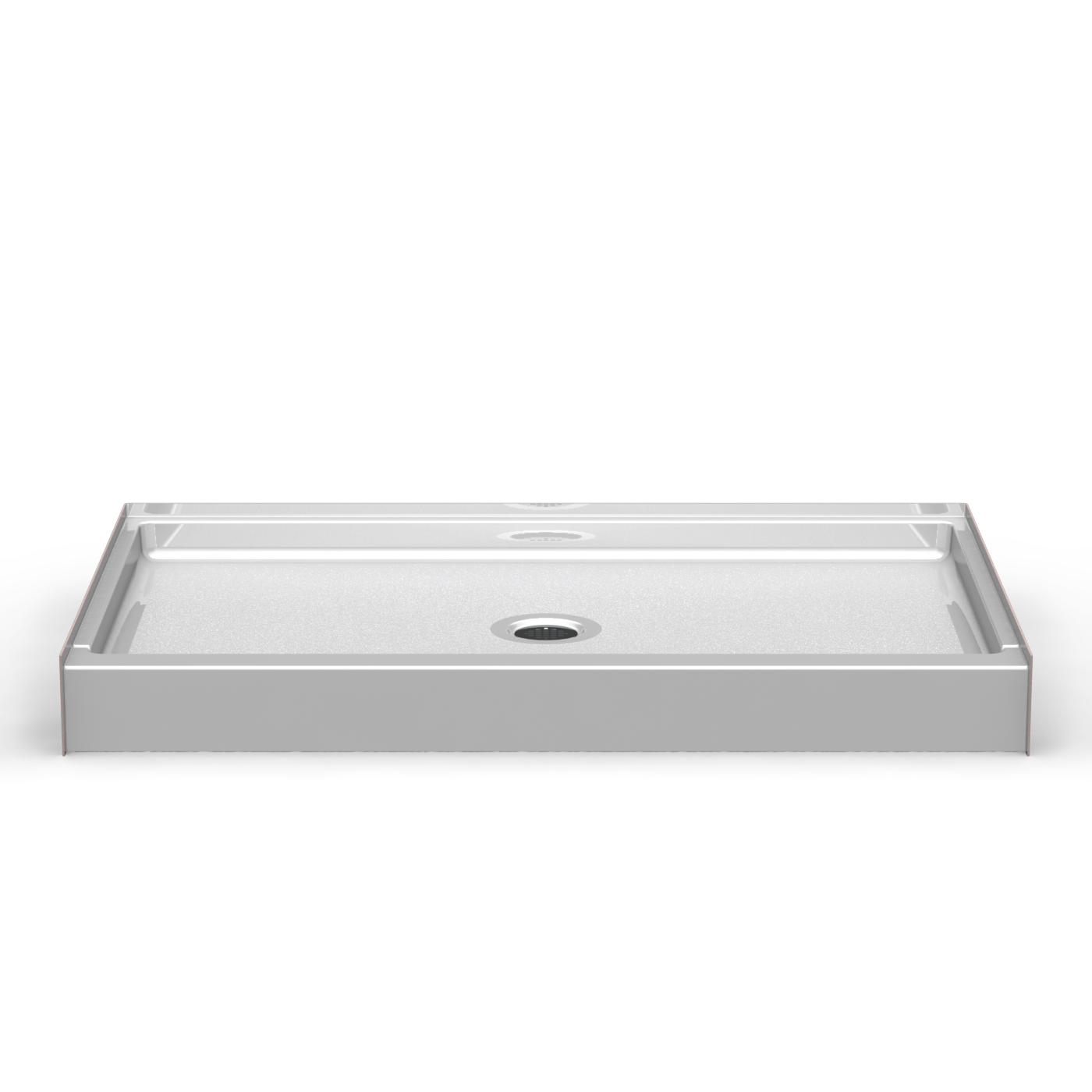 60x37.25 Curbed Above Floor Rough Shower Pan P6038AFR (AFR Curbed Base)